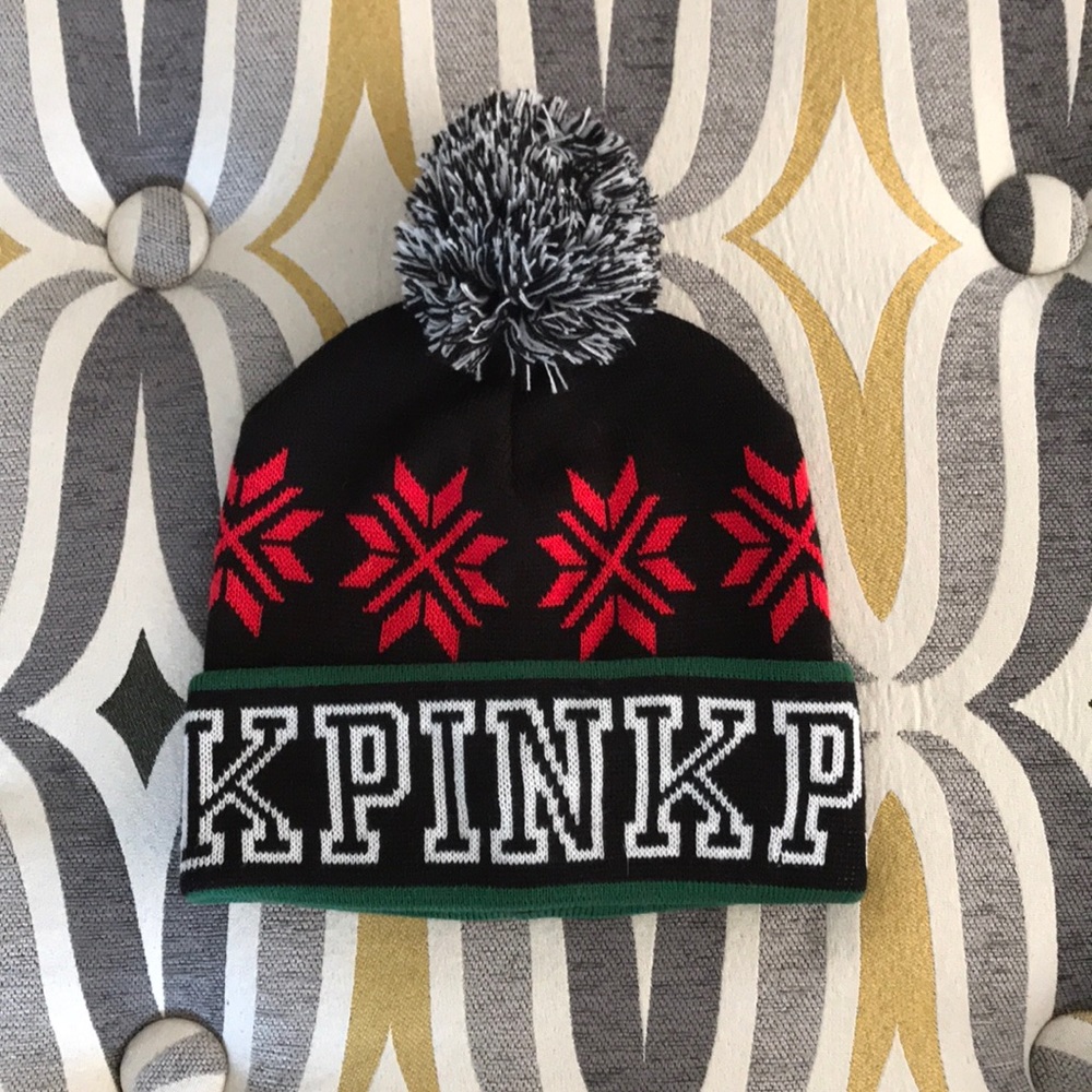 VS PINK beanie